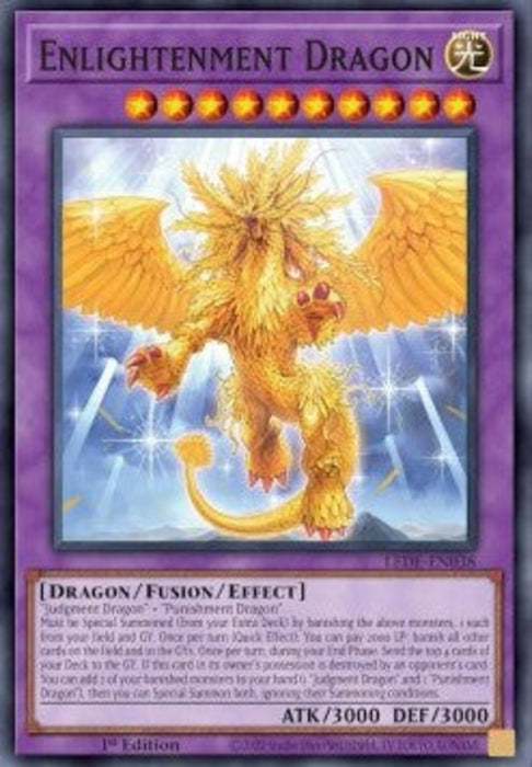 Enlightenment Dragon LEDE-EN038 Super Rare Englisch