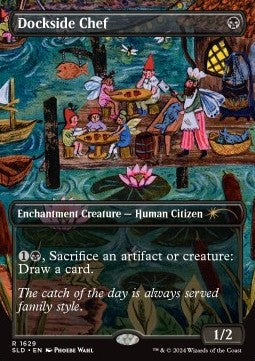 Dockside Chef SLDE24-1629 Rare Englisch