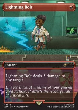 Lightning Bolt SLDE24-1638 Rare Englisch