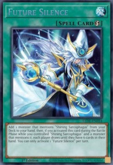 Future Silence (V.1) LEDE-EN054 Secret Rare Englisch