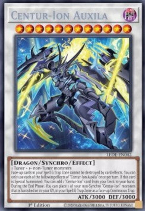 Centur-Ion Auxila (V.1) LEDE-EN042 Secret Rare Englisch