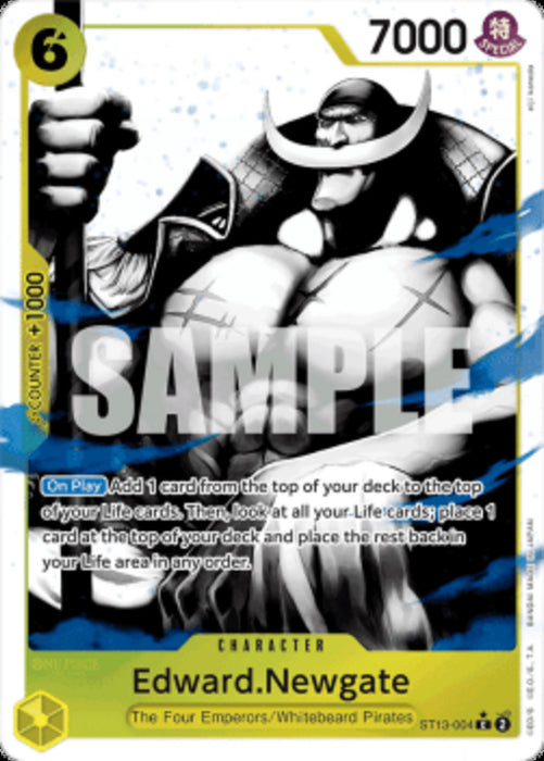 Edward.Newgate (ST13-004) (V.2) ST-13 Alternate Art Englisch