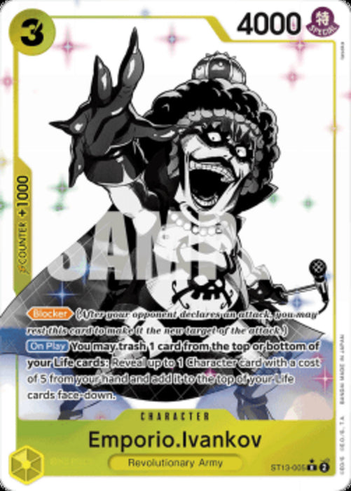 Emporio.Ivankov (ST13-005) (V.2) ST-13 Alternate Art Englisch