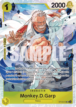 Monkey.D.Garp (ST13-013) (V.1) ST-13 Super Rare Englisch