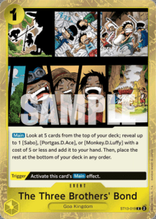 The Three Brothers' Bond (ST13-019) ST-13 Common Englisch