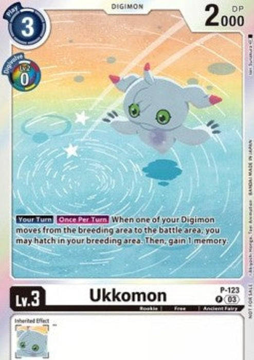 Ukkomon (P-123) BT-16P Alternative Art Englisch