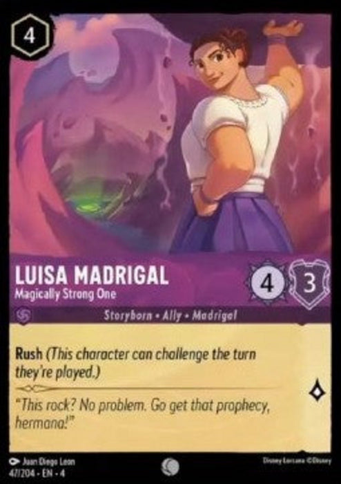 Luisa Madrigal - Magically Strong One 4URS-047 Common Englisch