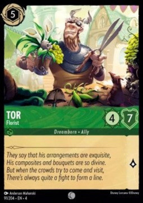 Tor - Florist 4URS-091 Common Englisch