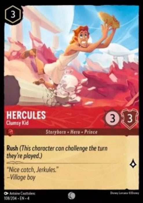 Hercules - Clumsy Kid 4URS-108 Common Englisch