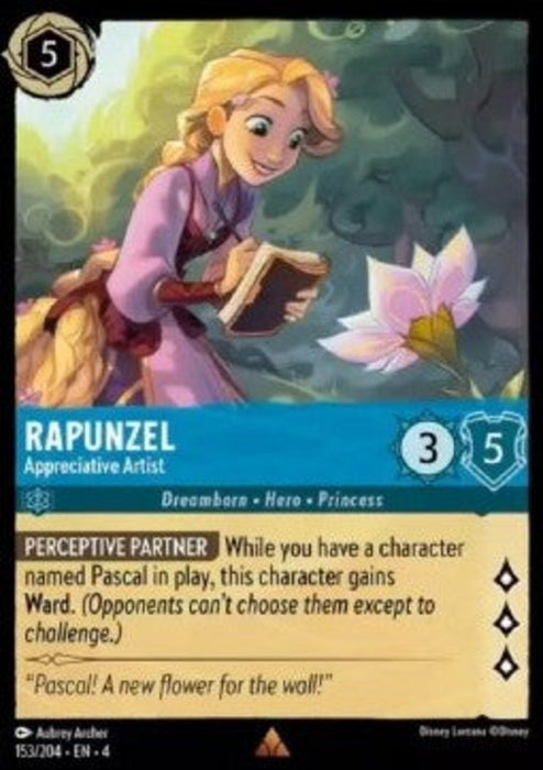 Rapunzel - Appreciative Artist 4URS-153 Rare Englisch