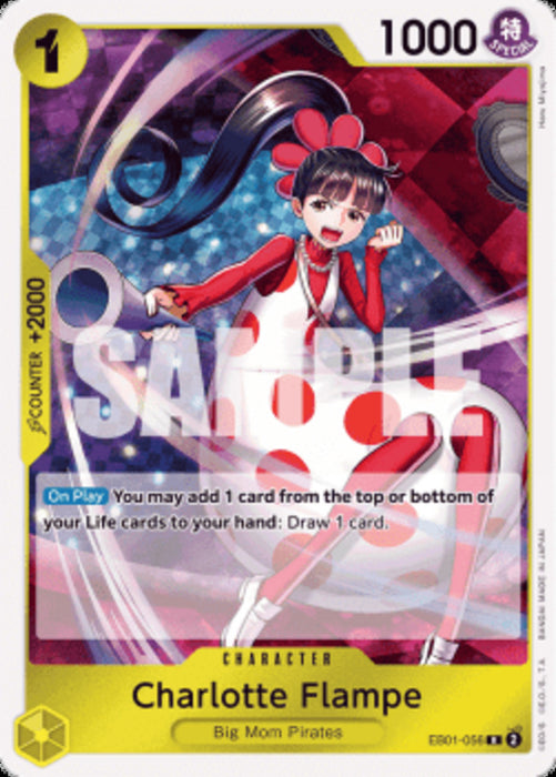 Charlotte Flampe (EB01-056) (V.1) EB01 Rare Englisch
