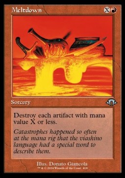 Meltdown XMH3-418 Uncommon Englisch