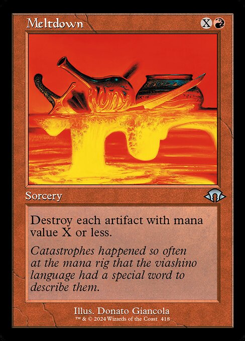Meltdown XMH3-418 Uncommon Englisch