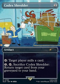 Codex Shredder SLD-790 Rare Englisch
