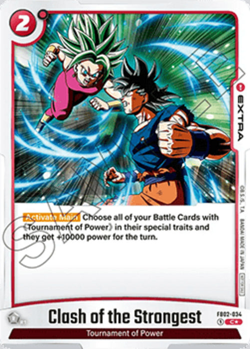 Clash of the Strongest (FB02-034) (V.1) FWUP Common Englisch
