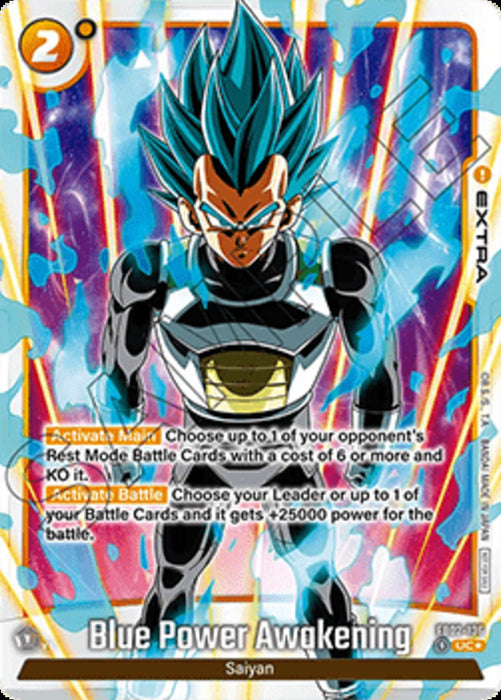 Blue Power Awakening (FB02-136) (V.2) FWUP Uncommon Englisch