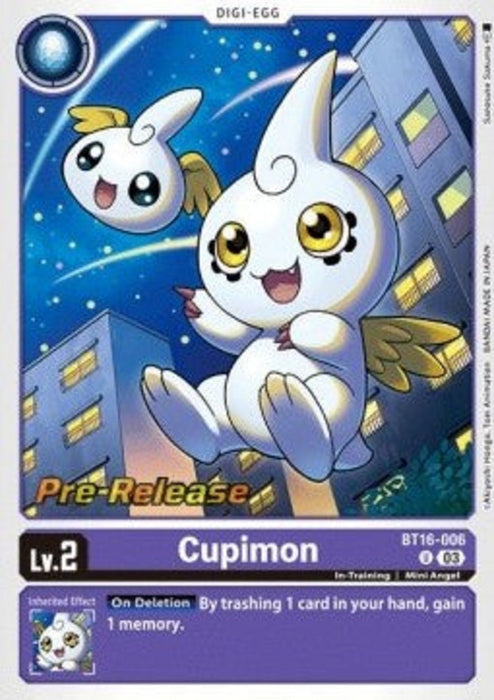 Cupimon (BT16-006) (V.1) BT-16P Uncommon Englisch