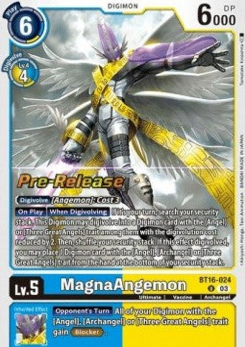 MagnaAngemon (BT16-024) BT-16P Uncommon Englisch