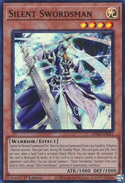 Silent Swordsman (V.1) RA02-EN011 Super Rare Englisch