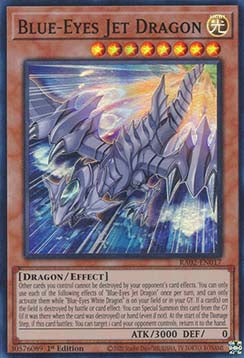 Blue-Eyes Jet Dragon (V.1) RA02-EN017 Super Rare Englisch