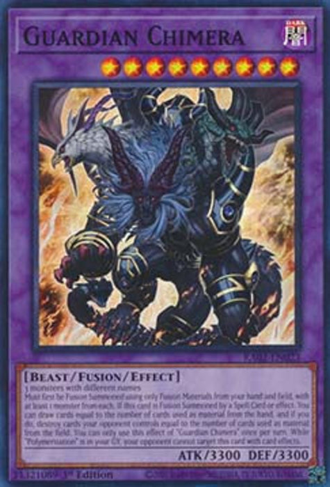 Guardian Chimera (V.1) RA02-EN023 Super Rare Englisch