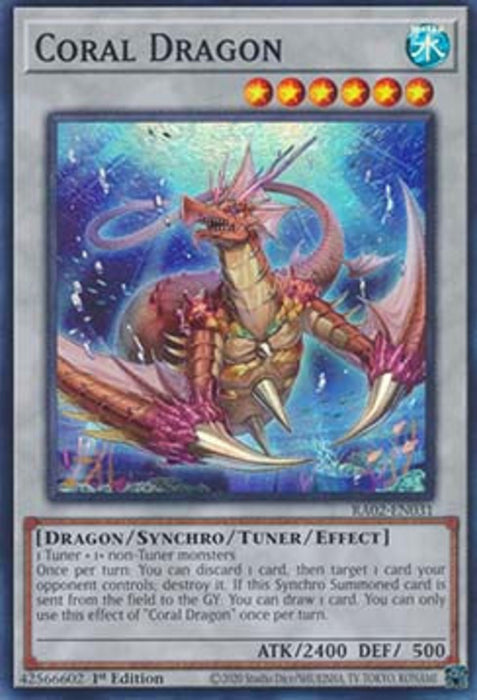 Coral Dragon (V.1) RA02-EN031 Super Rare Englisch