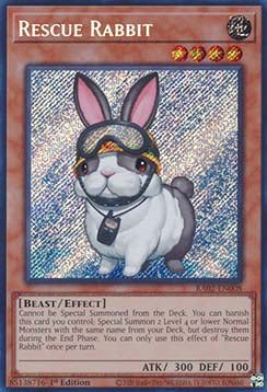 Rescue Rabbit (V.3) RA02-EN008 Secret Rare Englisch