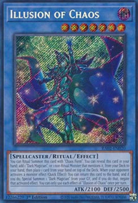 Illusion of Chaos (V.3) RA02-EN020 Secret Rare Englisch