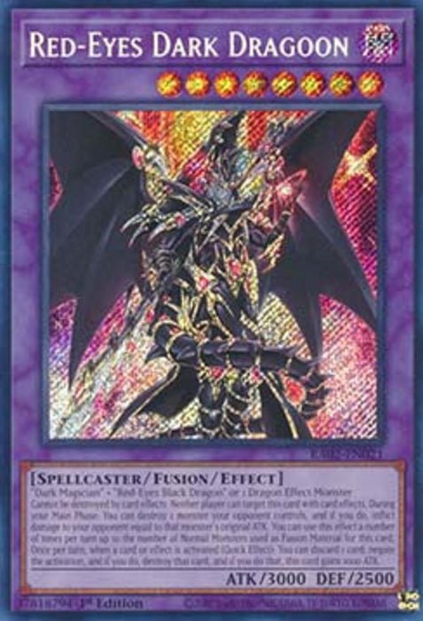 Red-Eyes Dark Dragoon (V.3) RA02-EN021 Secret Rare Englisch