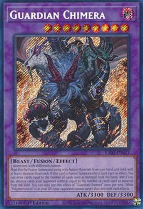 Guardian Chimera (V.3) RA02-EN023 Secret Rare Englisch