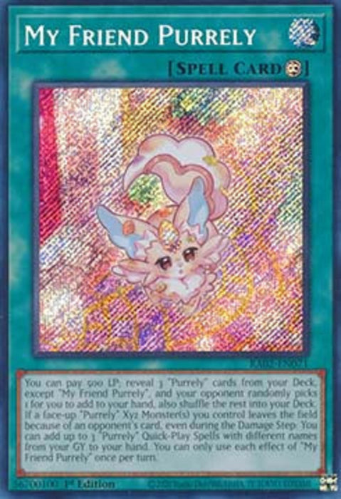 My Friend Purrely (V.3) RA02-EN071 Secret Rare Englisch
