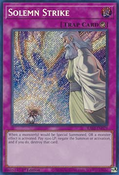 Solemn Strike (V.3) RA02-EN079 Secret Rare Englisch