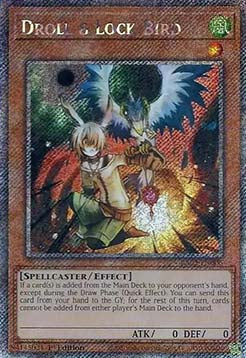 Droll & Lock Bird (V.7) RA02-EN006 Platinum Secret Rare Englisch