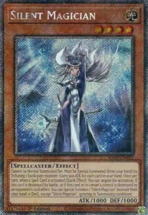 Silent Magician (V.4) RA02-EN012 Platinum Secret Rare Englisch