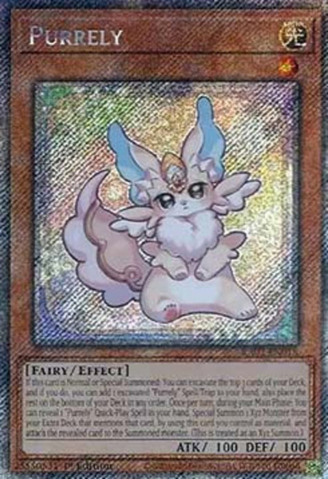 Purrely (V.4) RA02-EN018 Platinum Secret Rare Englisch