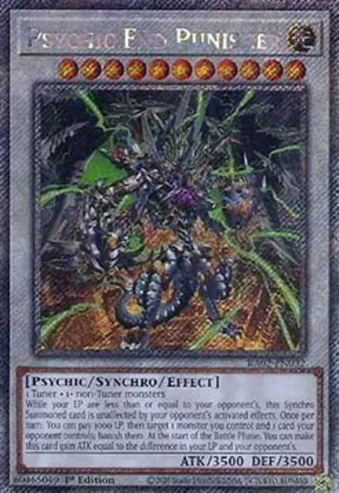 Psychic End Punisher (V.4) RA02-EN032 Platinum Secret Rare Englisch