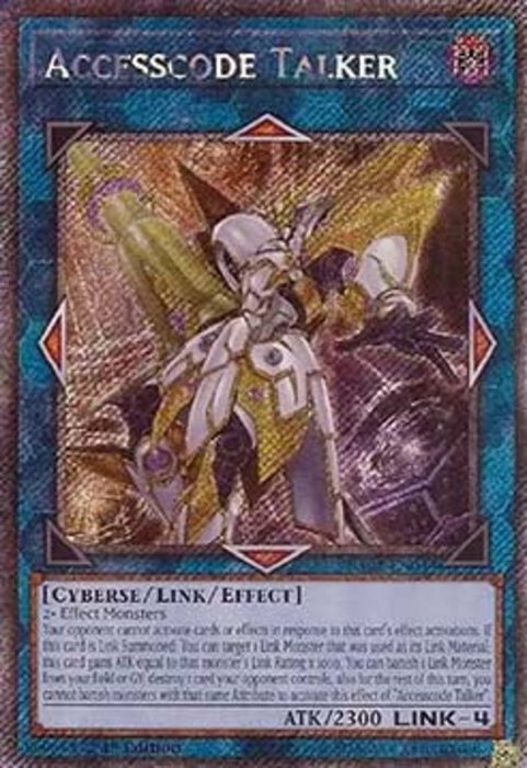 Accesscode Talker (V.4) RA02-EN044 Platinum Secret Rare Englisch