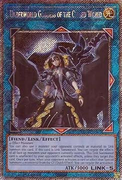 Underworld Goddess of the Closed World (V.4) RA02-EN045 Platinum Secret Rare Englisch