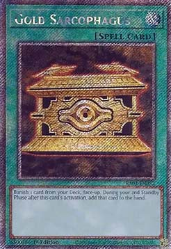 Gold Sarcophagus (V.4) RA02-EN052 Platinum Secret Rare Englisch