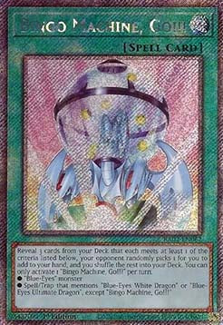 Bingo Machine, Go!!! (V.4) RA02-EN062 Platinum Secret Rare Englisch