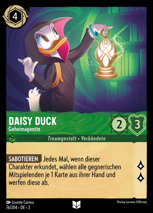 Daisy Duck - Geheimagentin 2ROF-076 Uncommon Deutsch