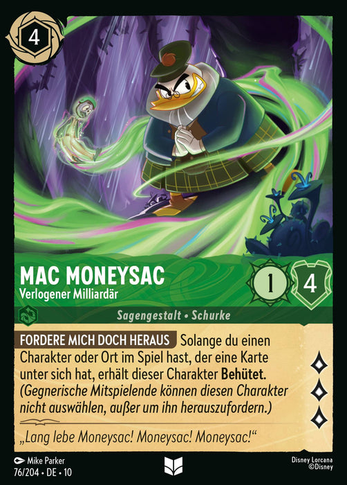 Mac Moneysac - Verlogener Milliardär 10WHI-076 Uncommon Deutsch