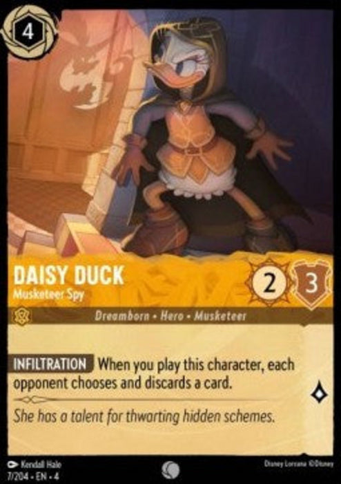 Daisy Duck - Musketeer Spy 4URS-007 Common Englisch