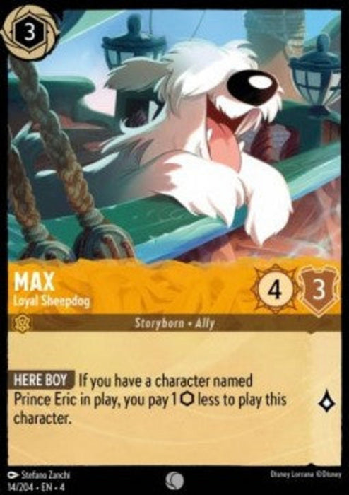 Max - Loyal Sheepdog 4URS-014 Common Englisch