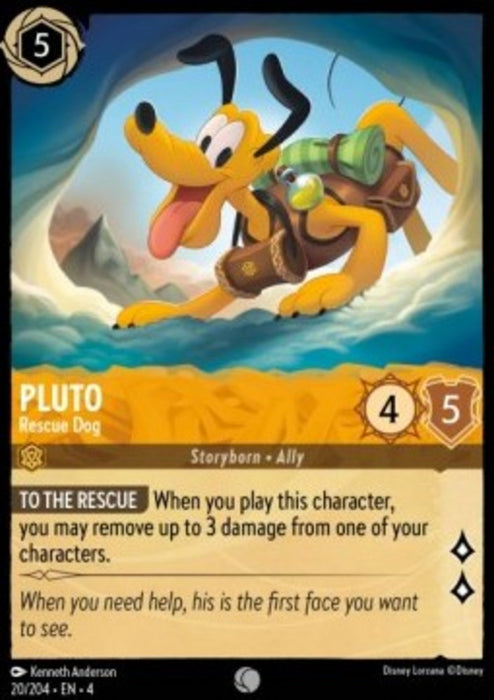 Pluto - Rescue Dog 4URS-020 Common Englisch