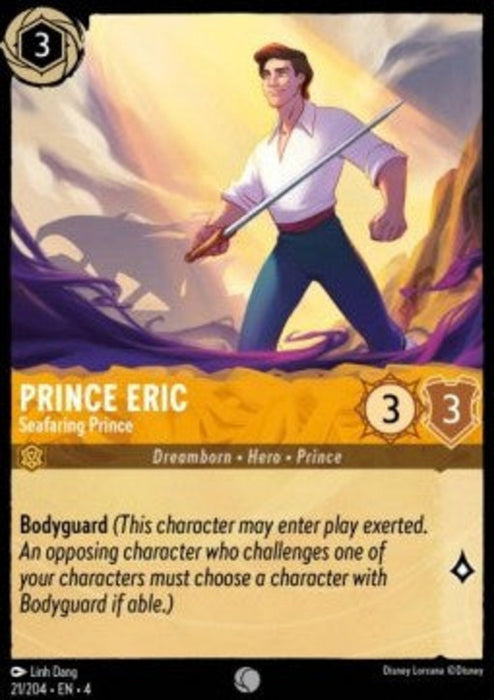 Prince Eric - Seafaring Prince 4URS-021 Common Englisch