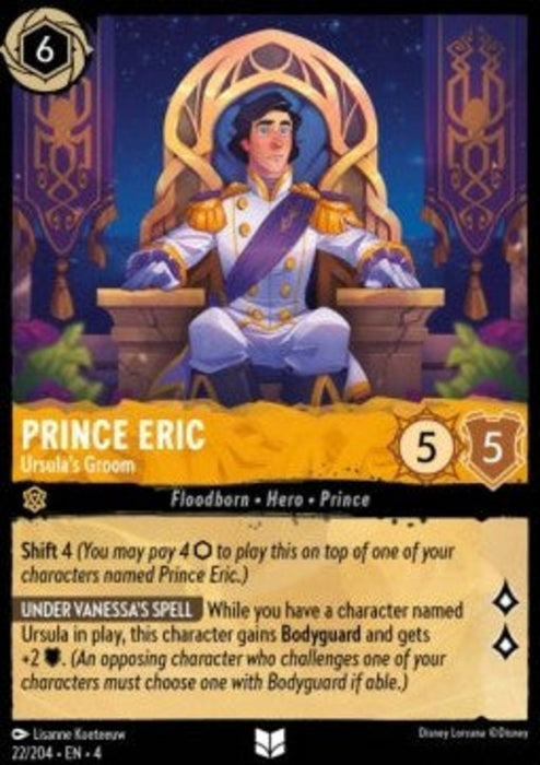 Prince Eric - Ursula's Groom 4URS-022 Uncommon Englisch