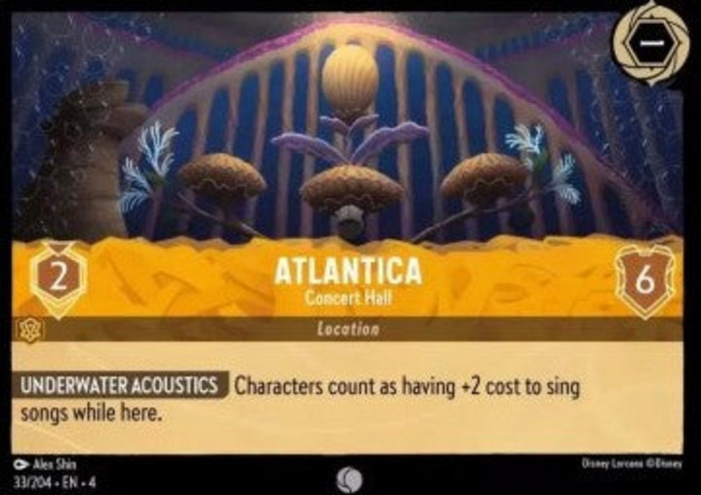 Atlantica - Concert Hall 4URS-033 Common Englisch