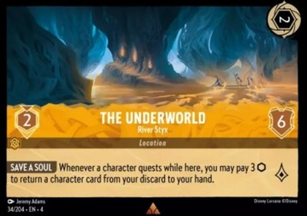The Underworld - River Styx 4URS-034 Rare Englisch