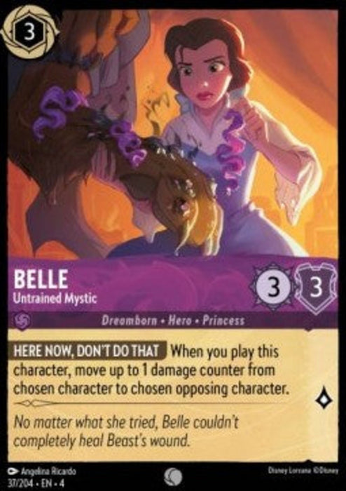 Belle - Untrained Mystic 4URS-037 Common Englisch